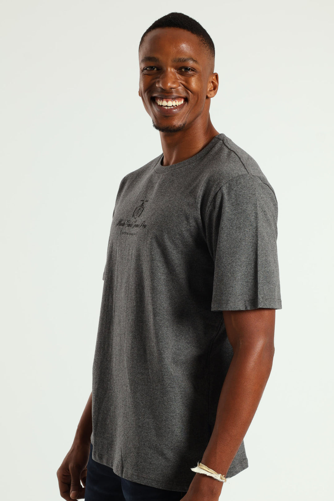 Monte Carlo Grand Prix Tee - Charcoal Melange