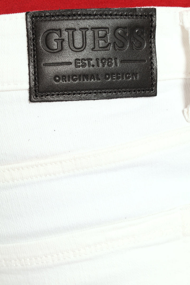 Mason Skinny Denim - Stonewash/White