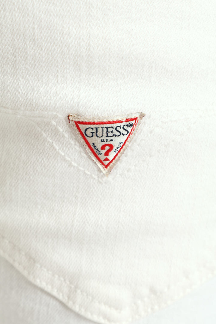 Mason Skinny Denim - Stonewash/White