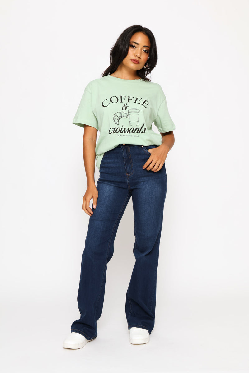 Supersoft Boot Leg Denim Jean - Dark Wash