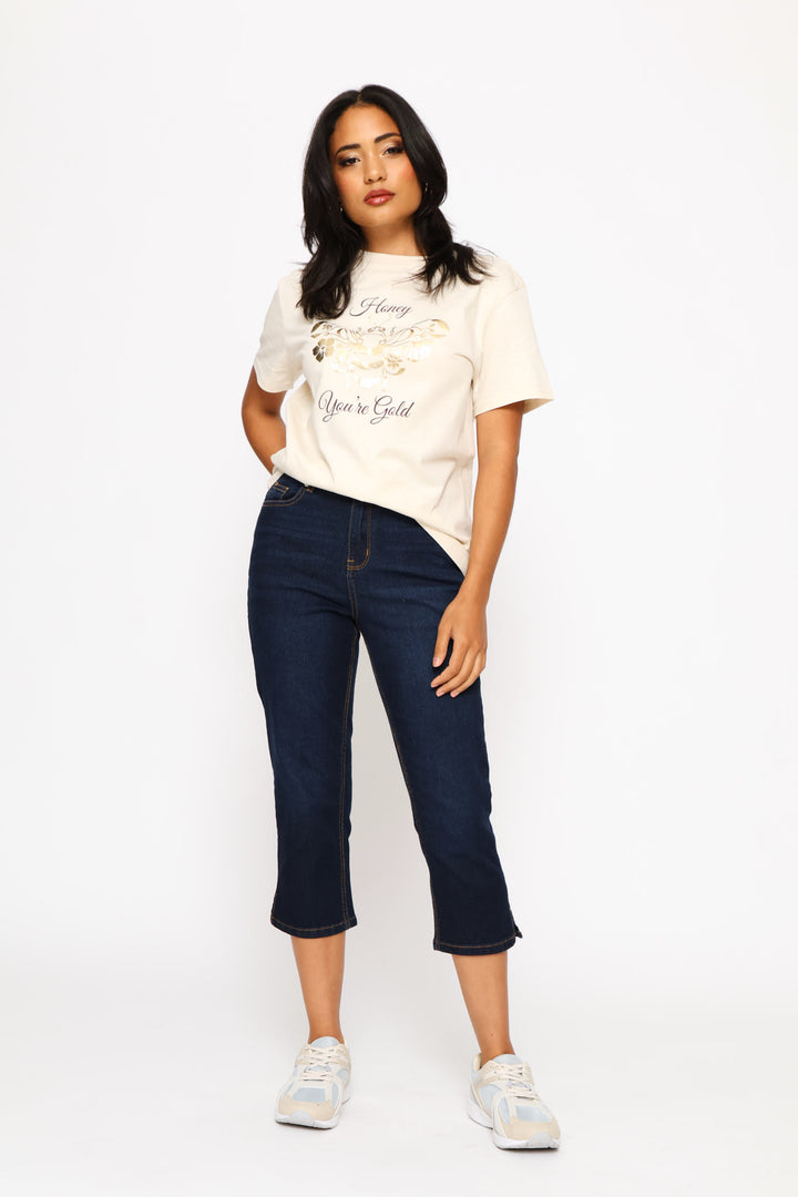 Honey Bee Tee - Cement