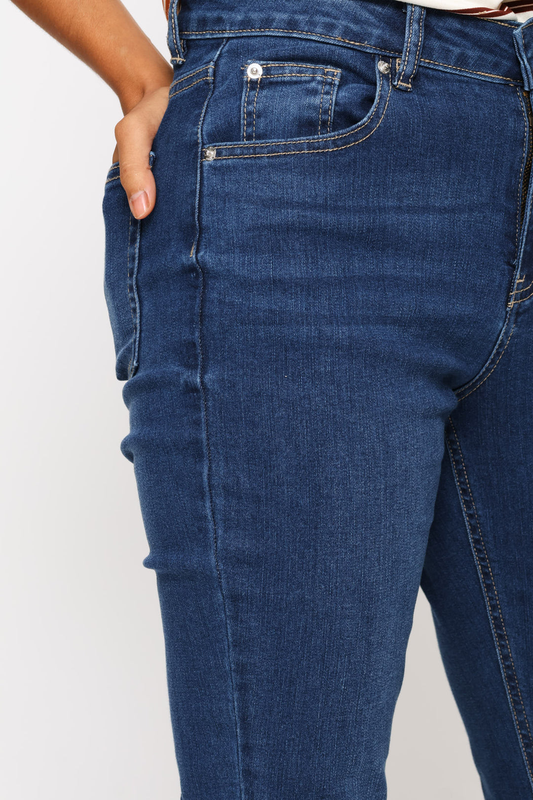Supersoft Ankle Grazer Skinny Denim - Dark Wash
