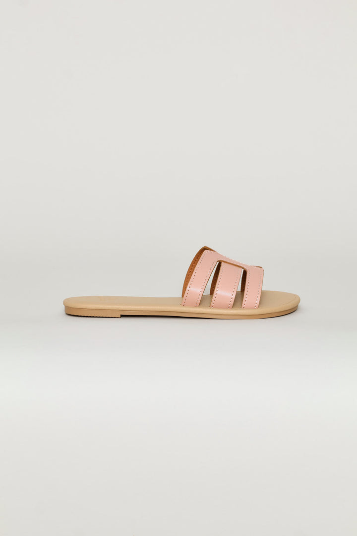 Girls Fashion Mule Sandal - Blush