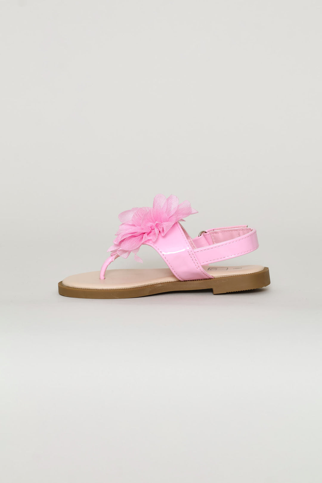 Pre-Girls Flower Thong Sandal - Pink