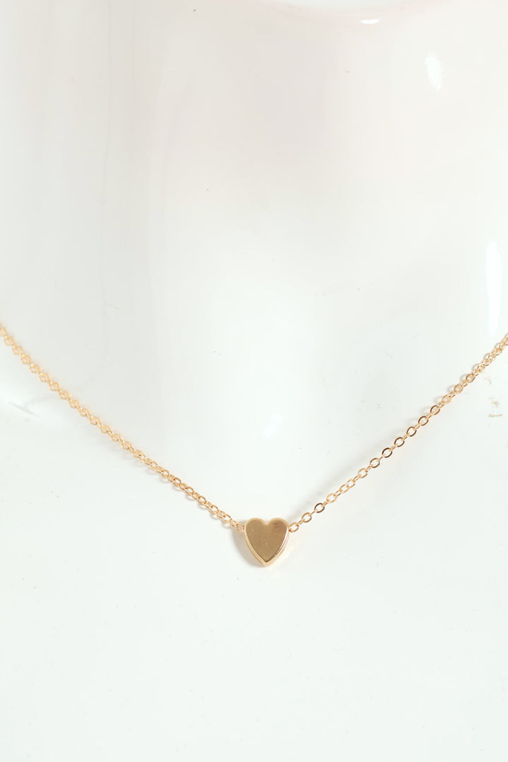 Heart Necklace - Gold