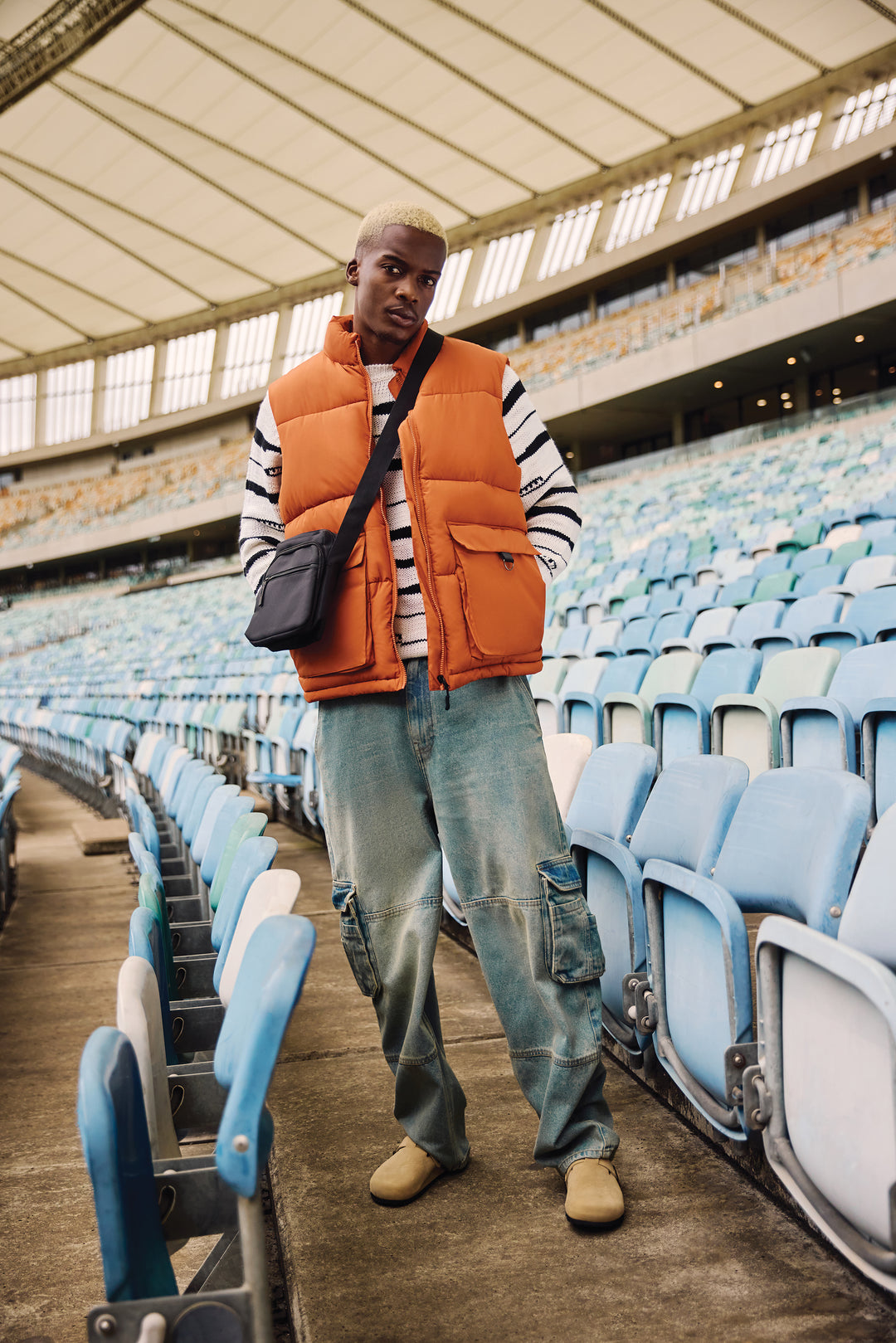 Gillet Puffer - Ochre