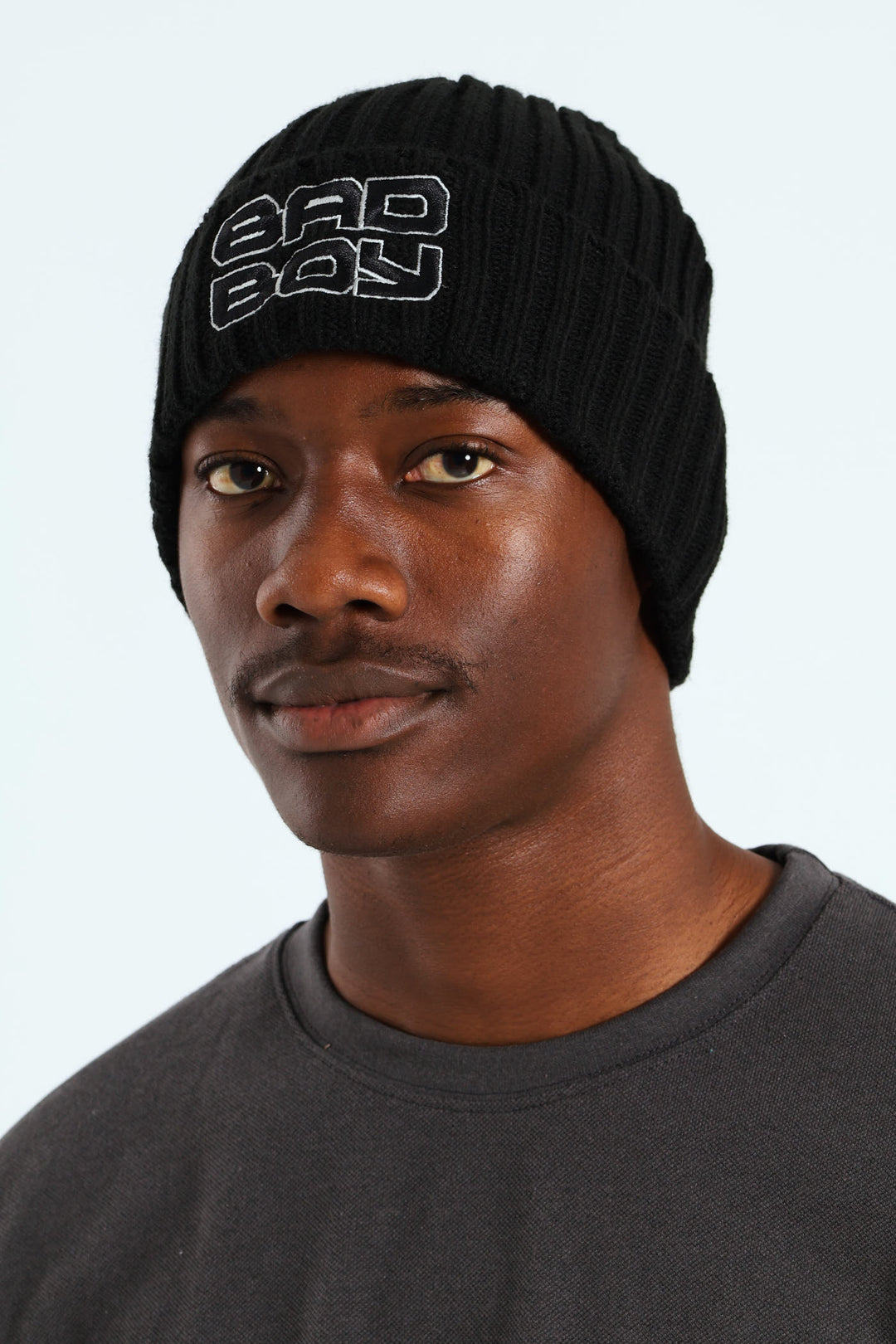 Basic Logo Beanie - Black