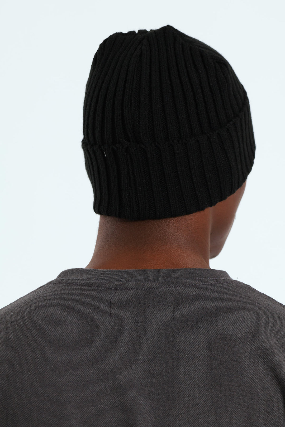 Basic Logo Beanie - Black