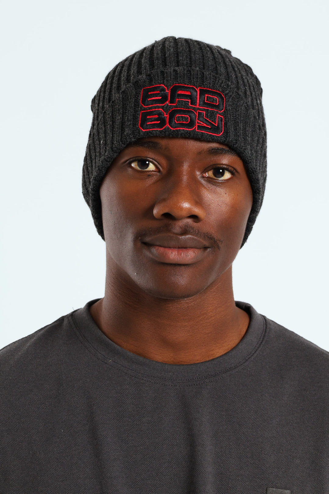 Basic Logo Beanie - Charcoal