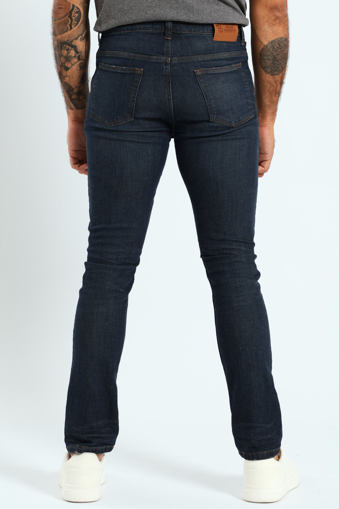 Worn In Slim Denim - Blue/Black