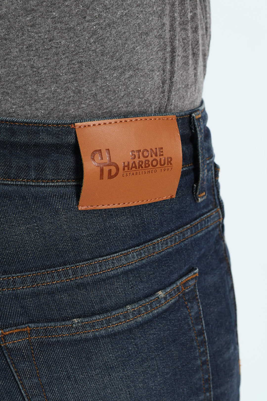 Worn In Slim Denim - Blue/Black