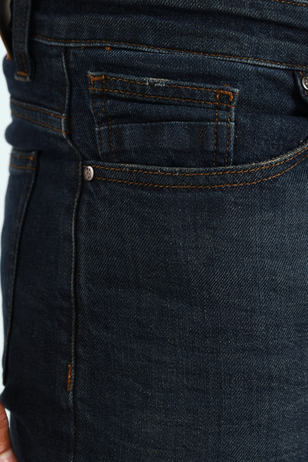 Worn In Slim Denim - Blue/Black