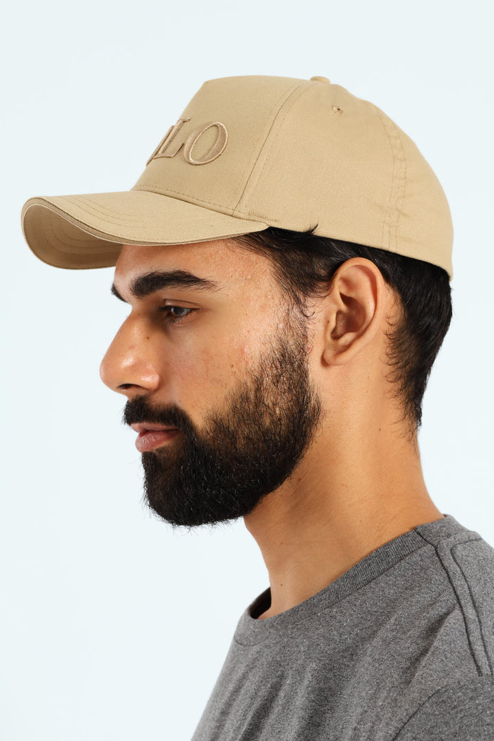 Pony Embroidered Cap - Khaki