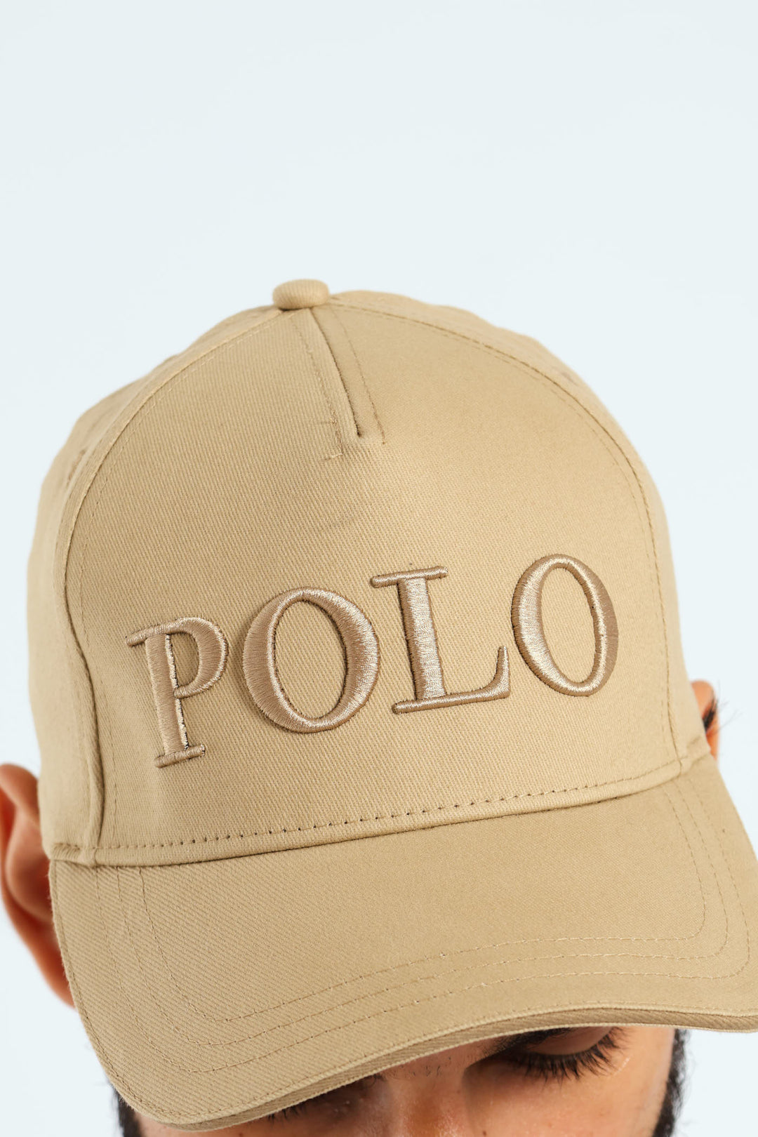 Pony Embroidered Cap - Khaki
