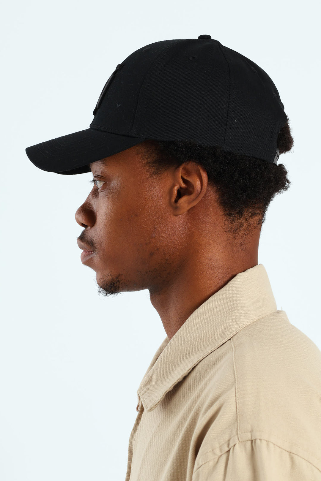 NY Tonal Embroidery Cap - Black