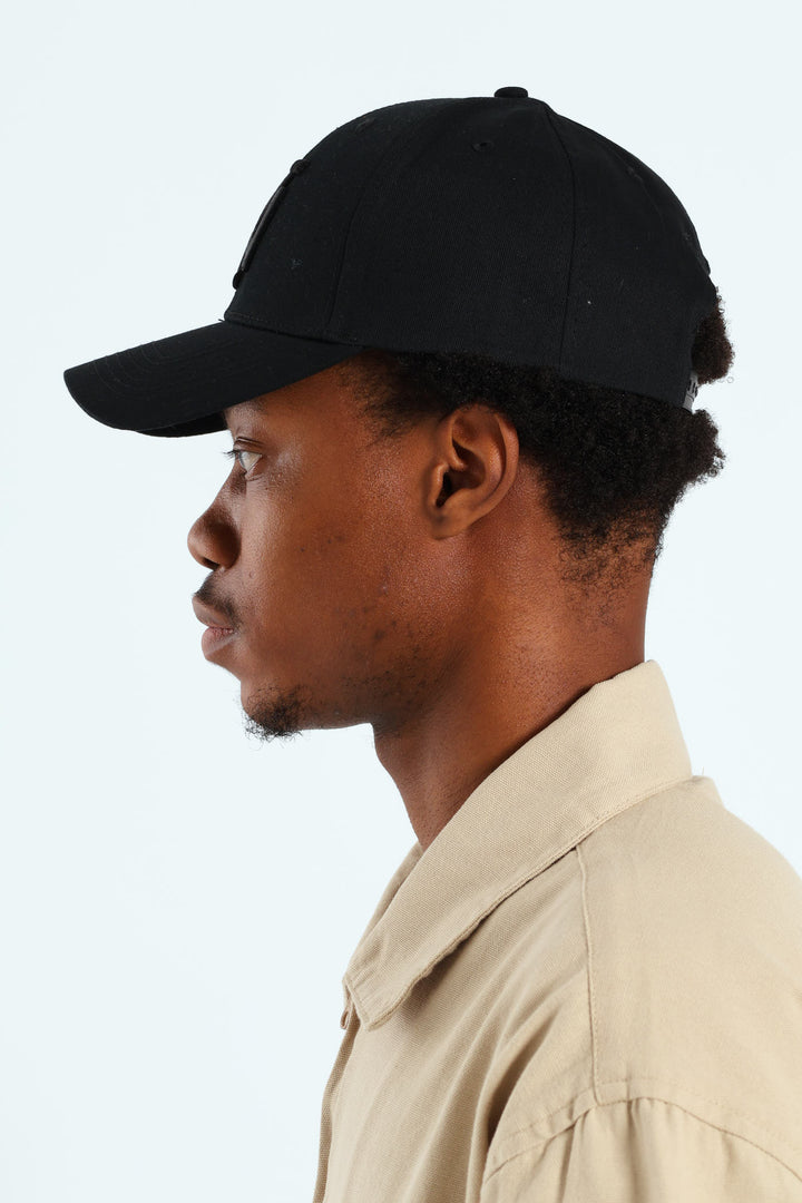 NY Tonal Embroidery Cap - Black