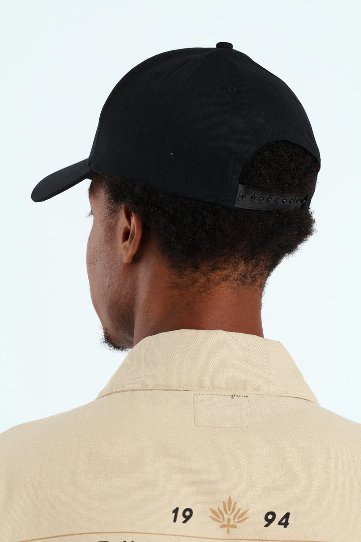 NY Tonal Embroidery Cap - Black