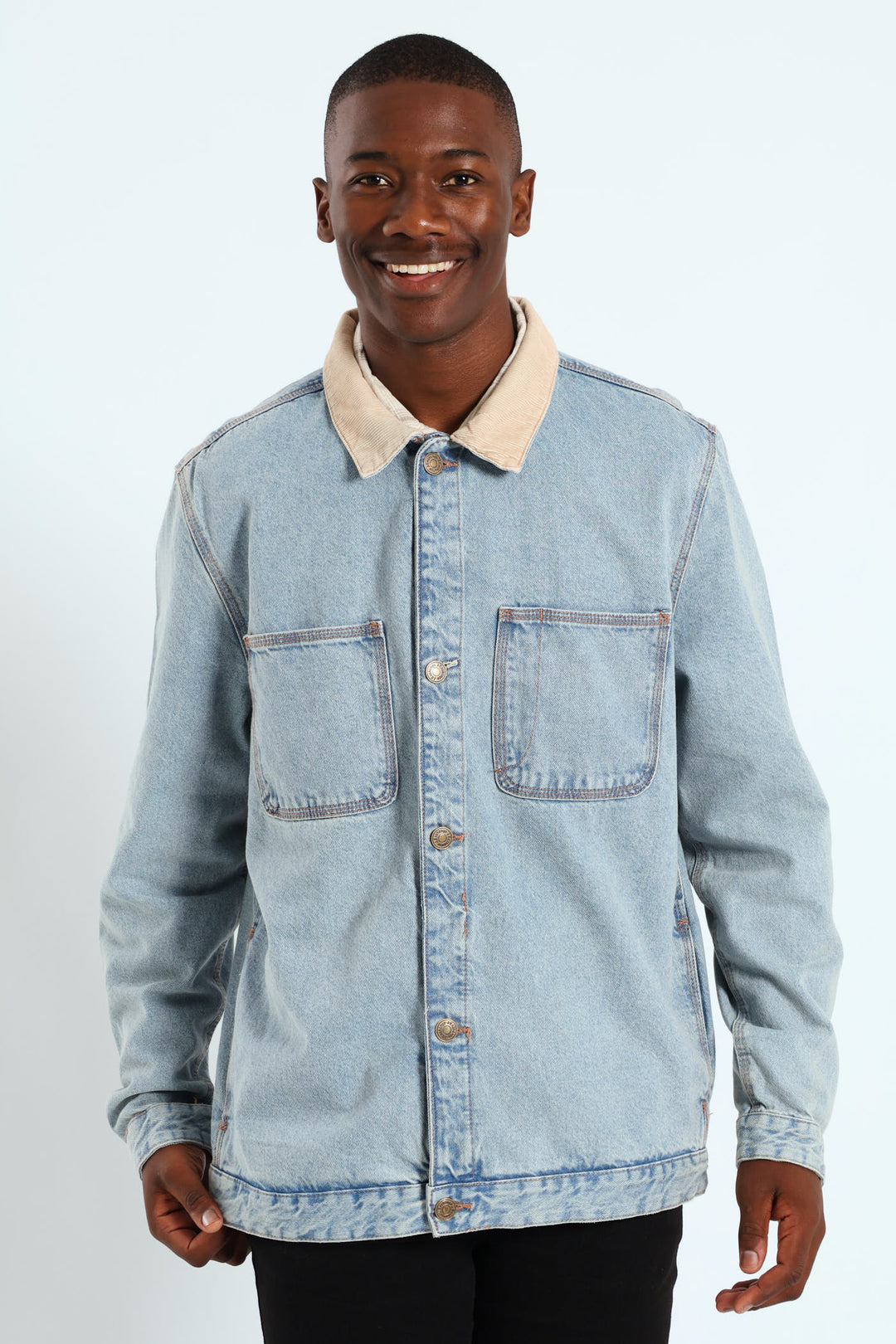 Denim Worker Jacket - Blue