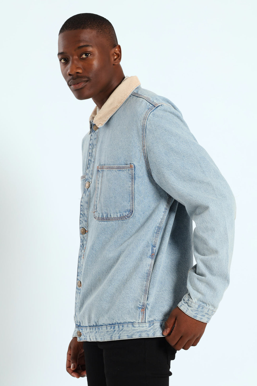 Denim Worker Jacket - Blue