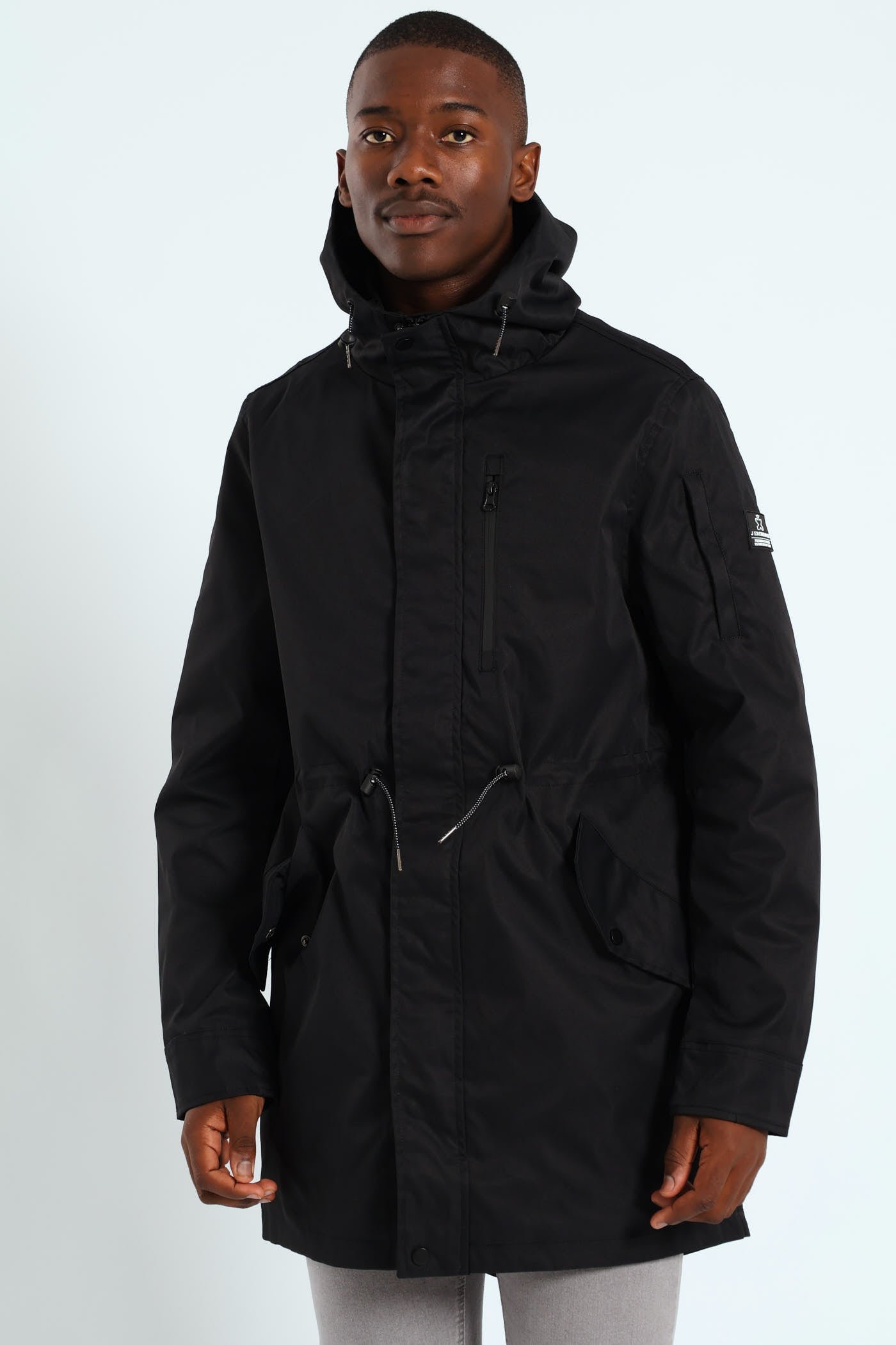 Mens Longer Length Jacket - Black – Edgars