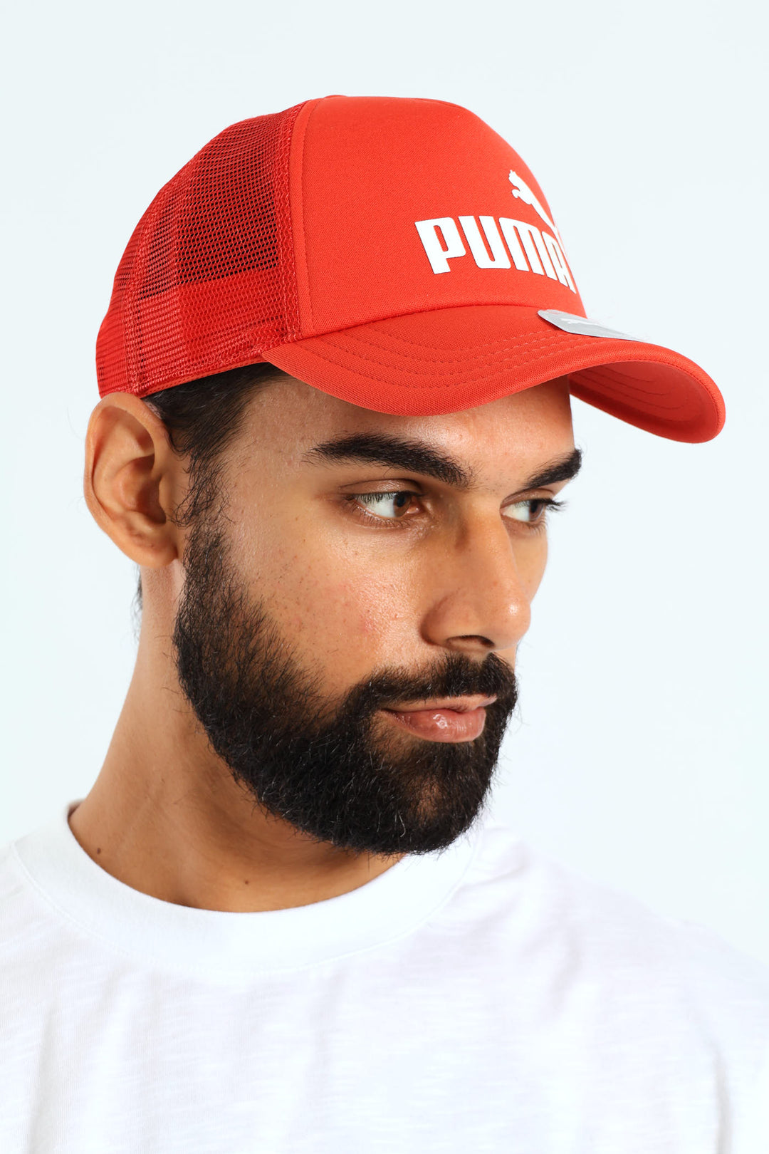 Essential Logo Trucker Cap - Rust