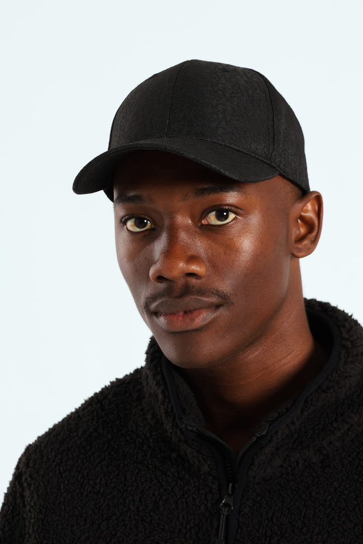 Jacquard Cap - Black