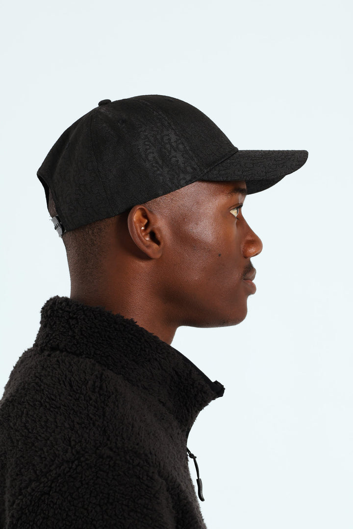 Jacquard Cap - Black