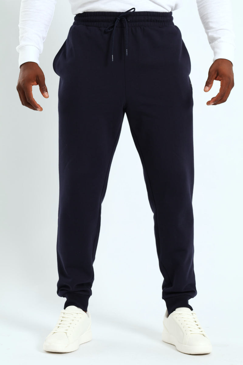 Fleece Jogger - Navy