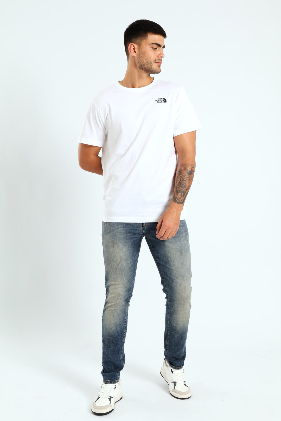 Vertical Tee - White