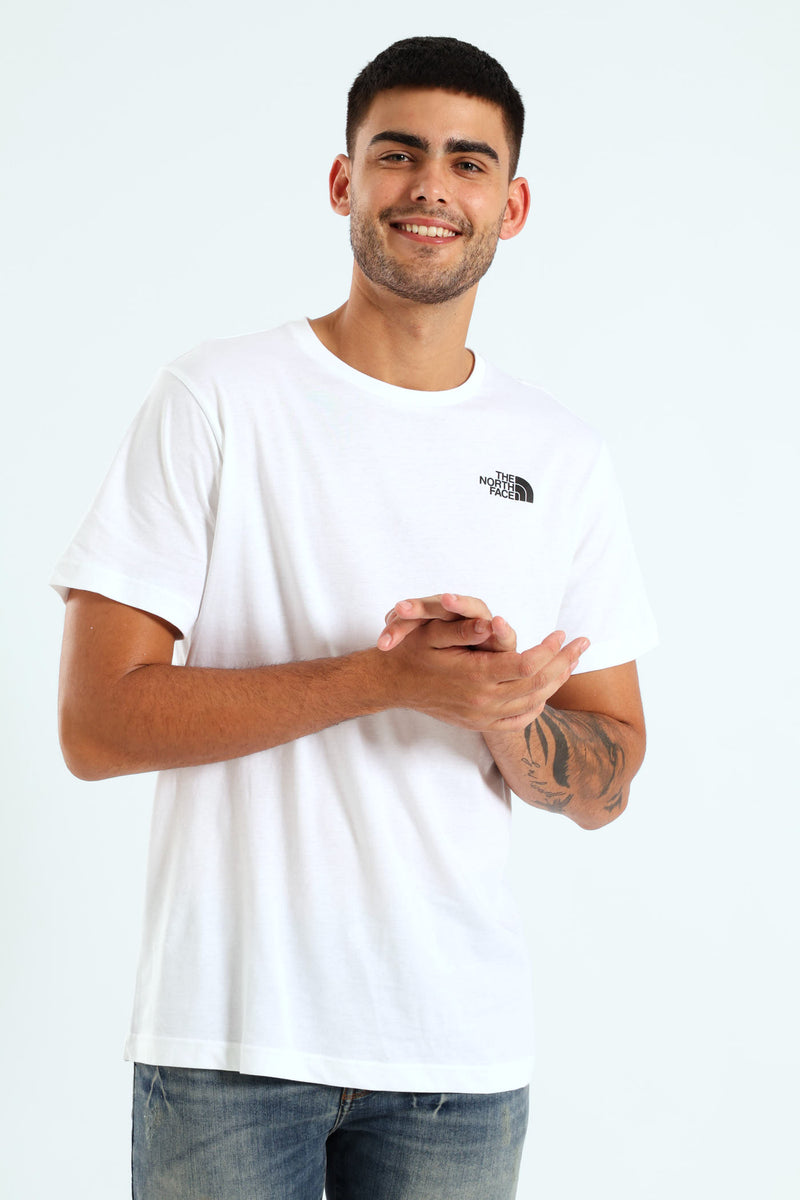 Vertical Tee - White