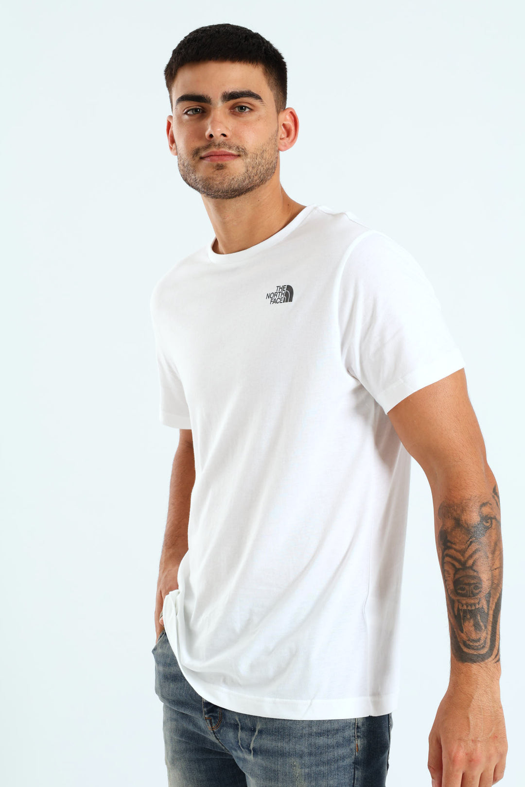 Vertical Tee - White