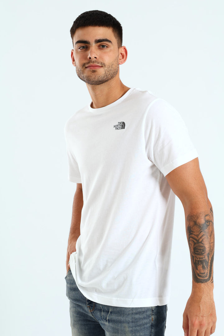 Vertical Tee - White