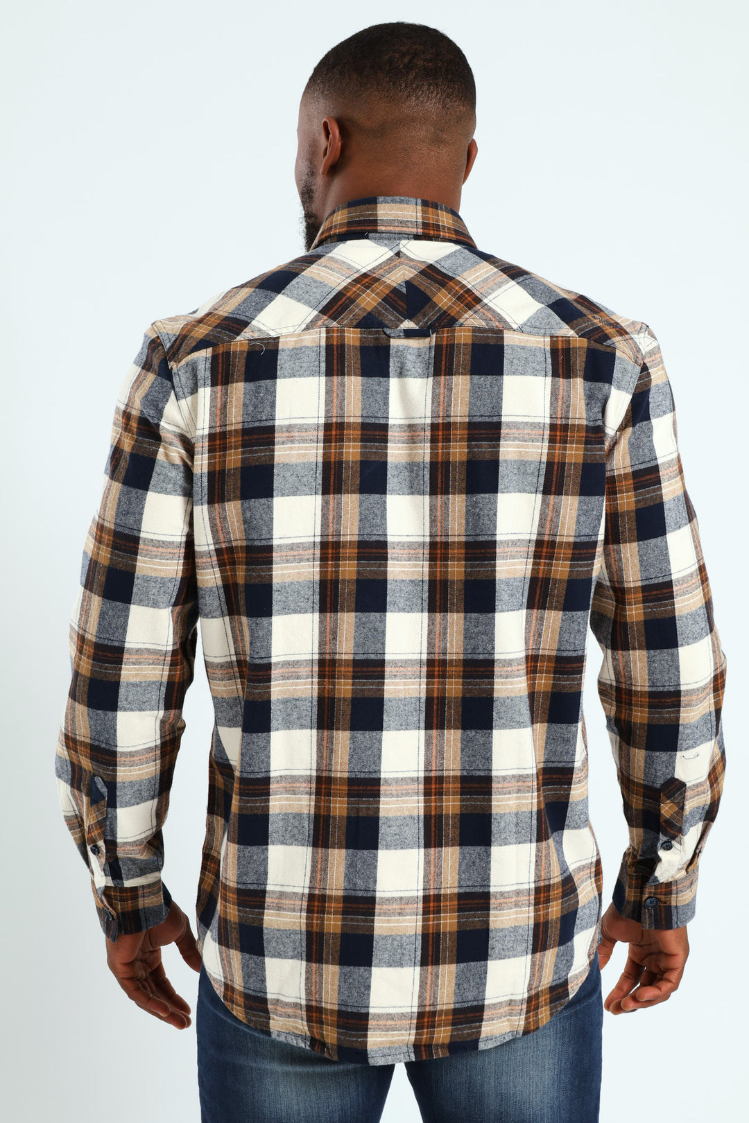 Heavy Weight Flannel Shirt - Black