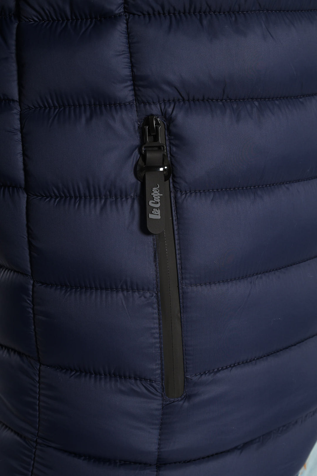 Billy Fur Lined Puffer Jacket - Navy