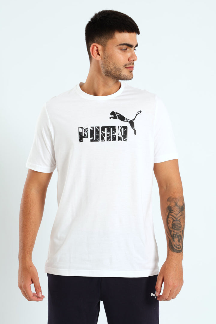 Graphics No.1 Logo Tee - White