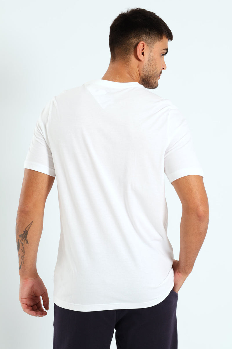 Graphics No.1 Logo Tee - White