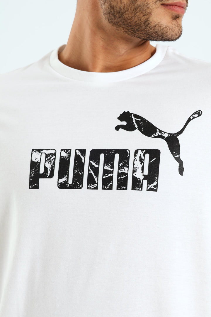 Graphics No.1 Logo Tee - White
