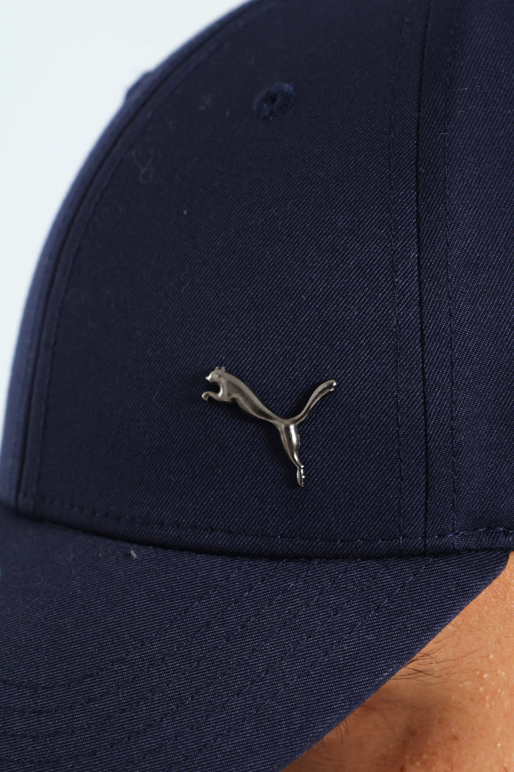Essential Metal Cat Baseball Cap - Navy