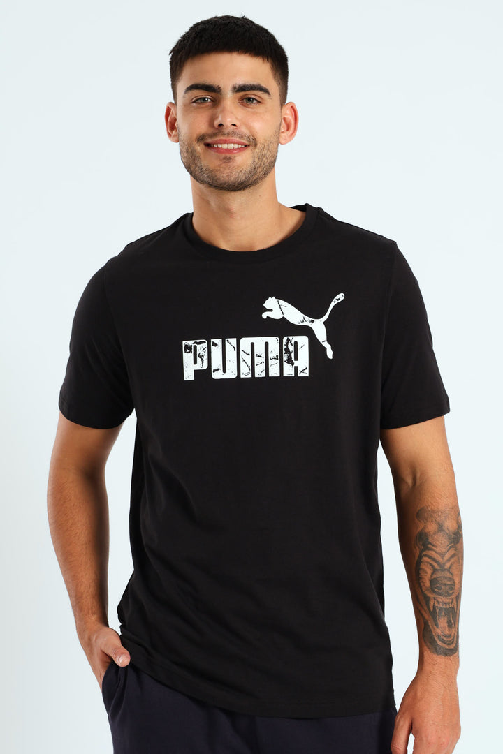 Graphics No.1 Logo Tee - Black