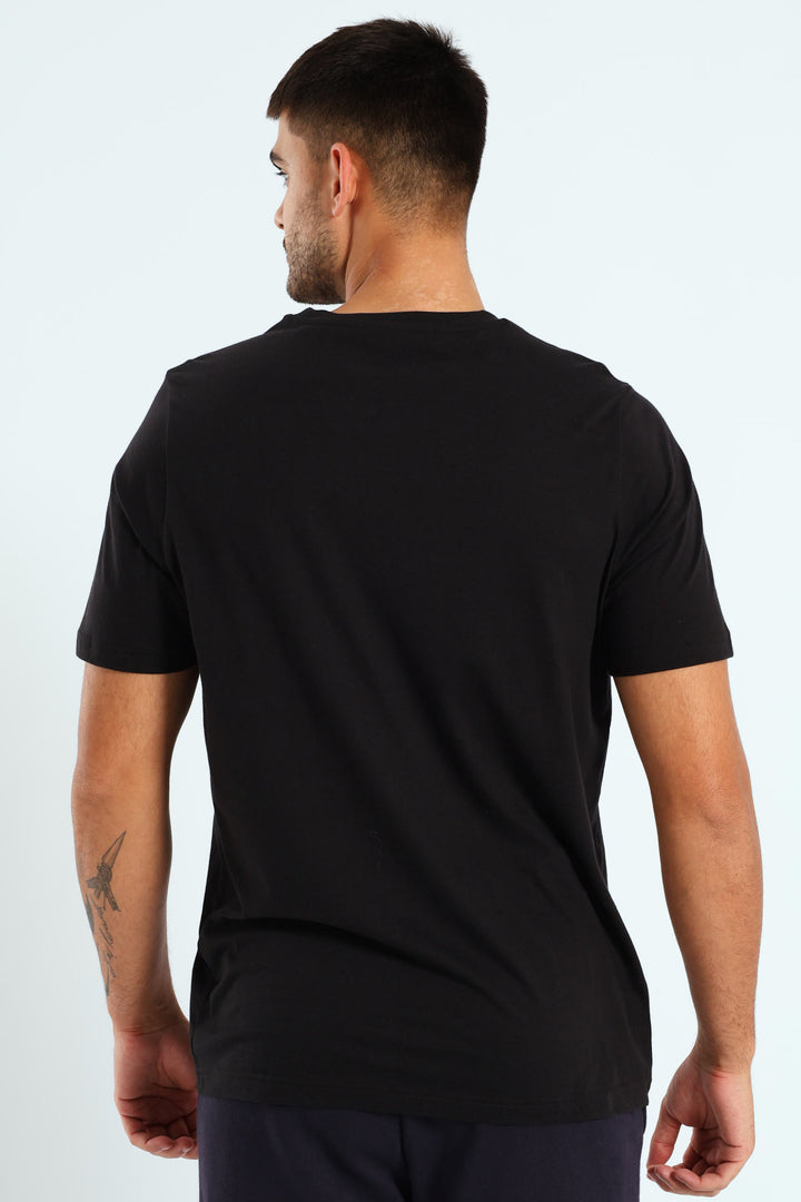 Graphics No.1 Logo Tee - Black