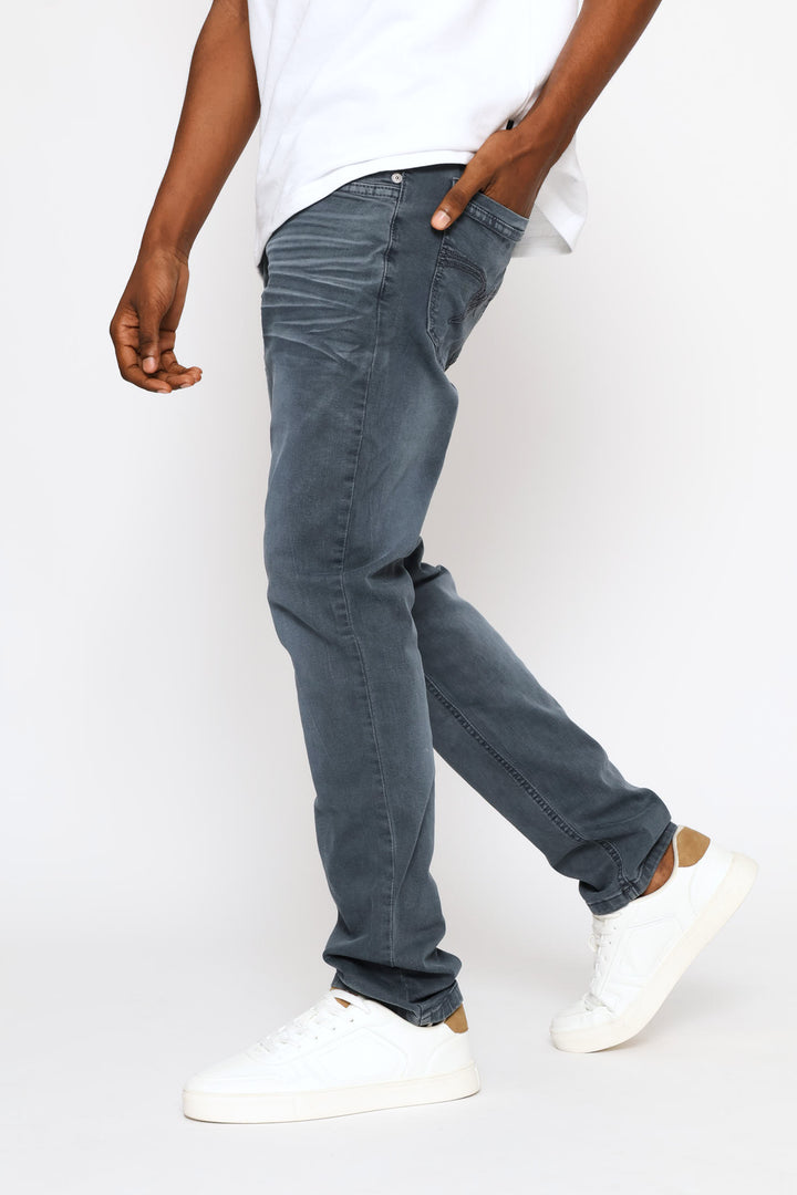 Brantley Slim Denim - Petrol