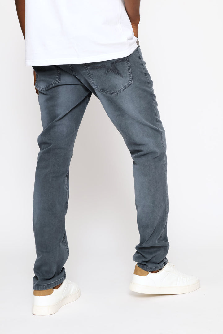 Brantley Slim Denim - Petrol