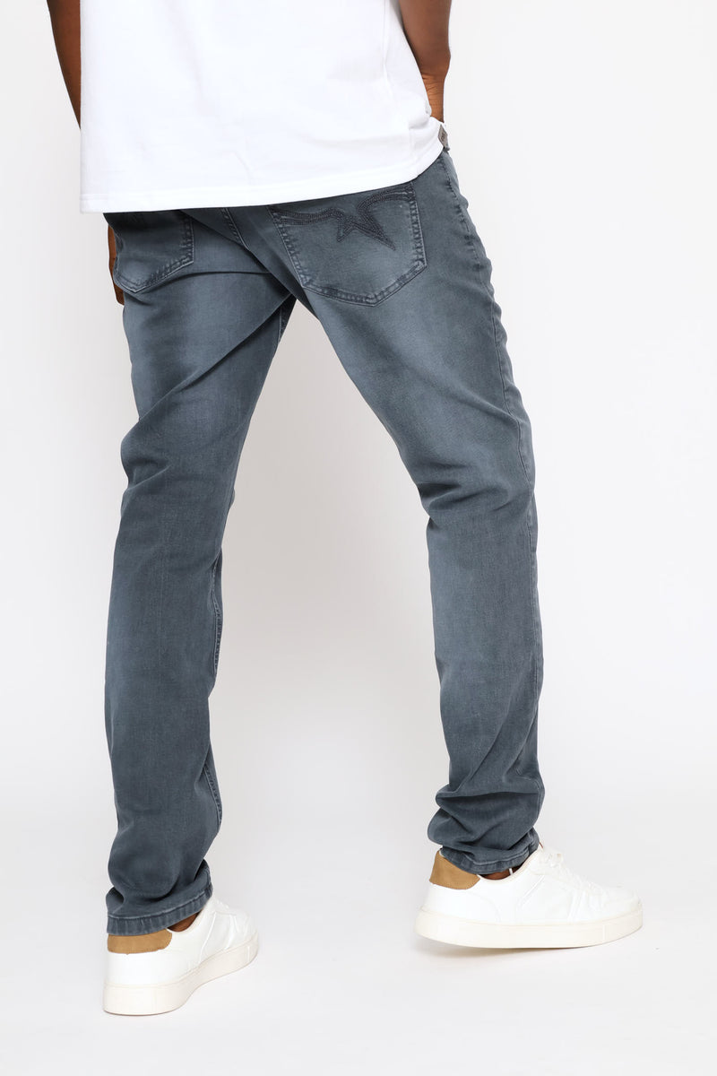 Brantley Slim Denim - Petrol
