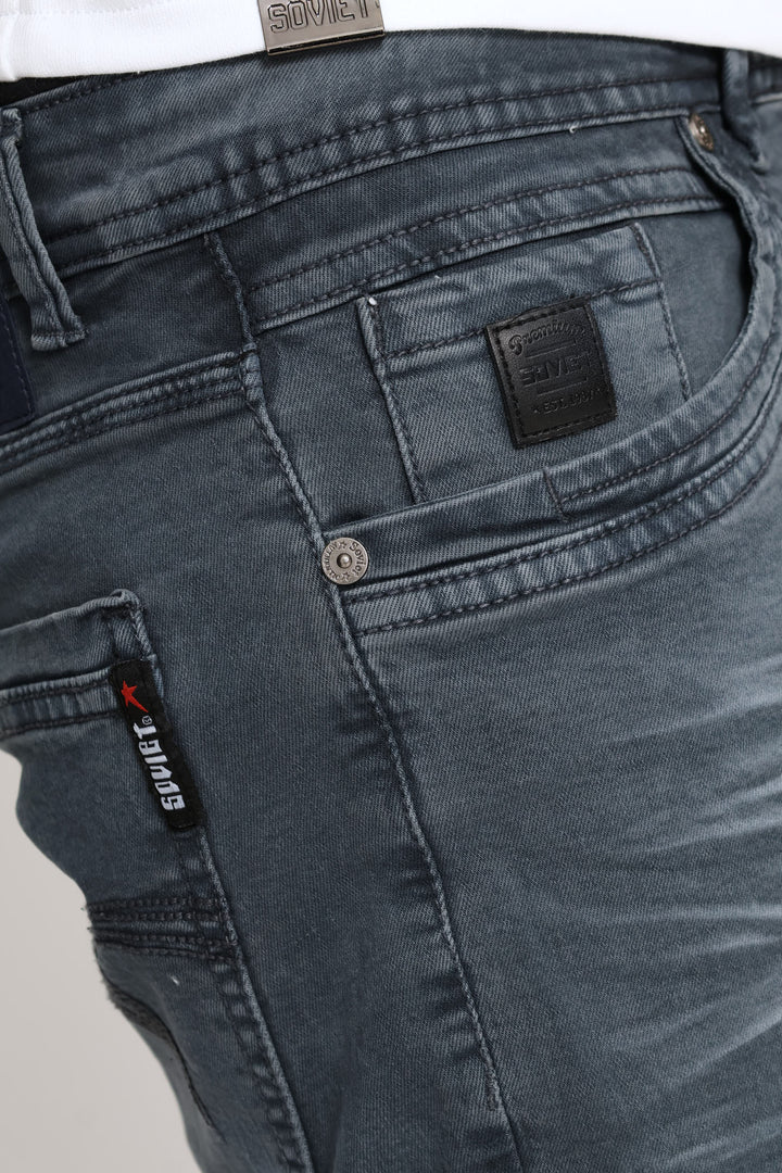 Brantley Slim Denim - Petrol