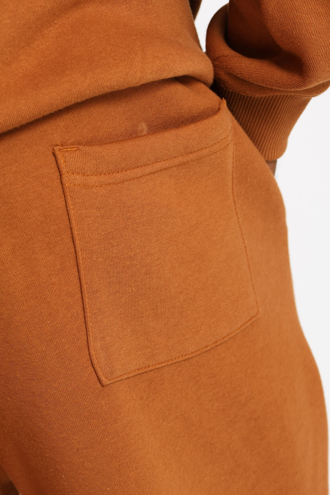Basic Fleece Jogger - Brown