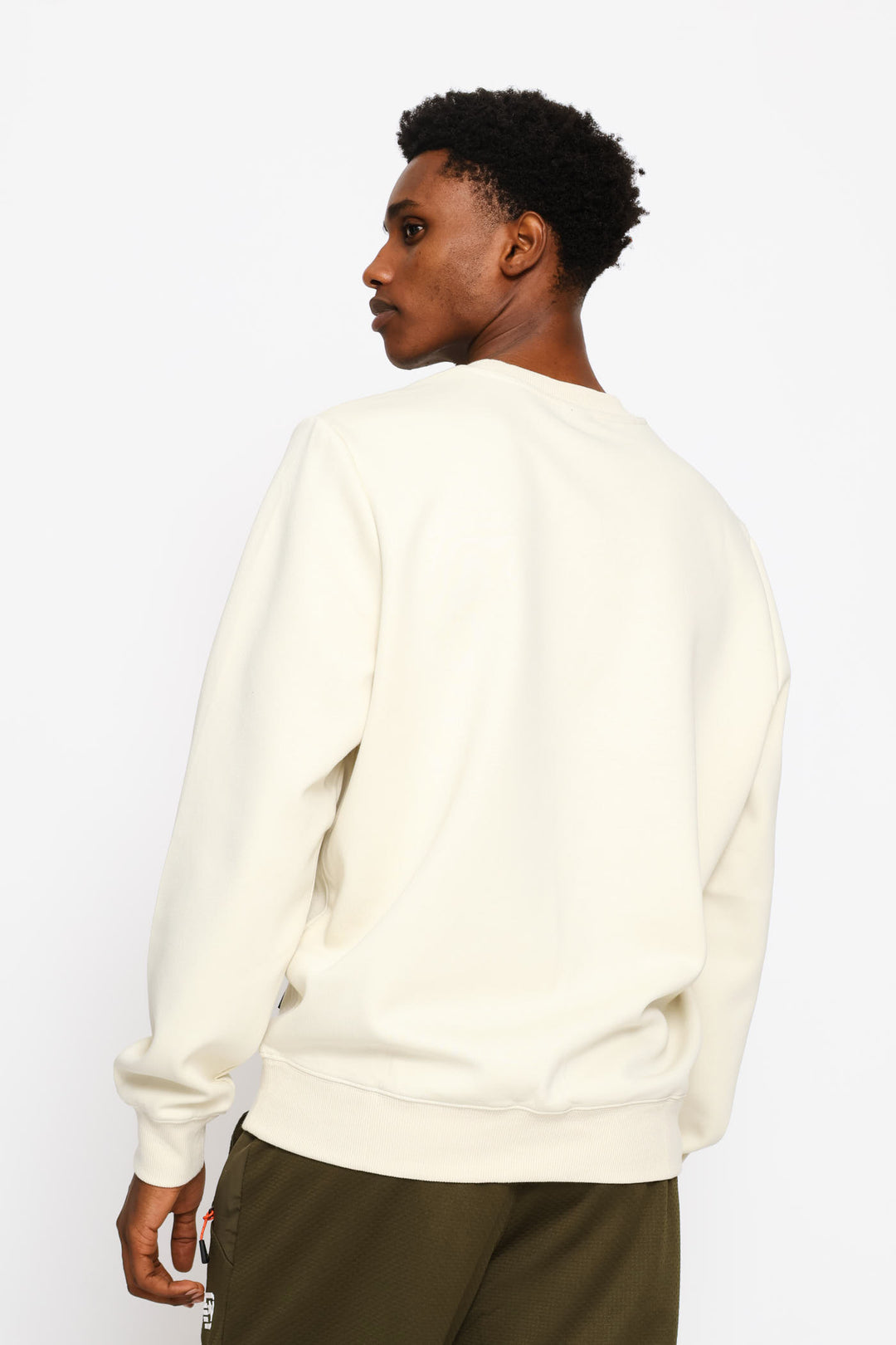Zander Crew Tracktop - Bone
