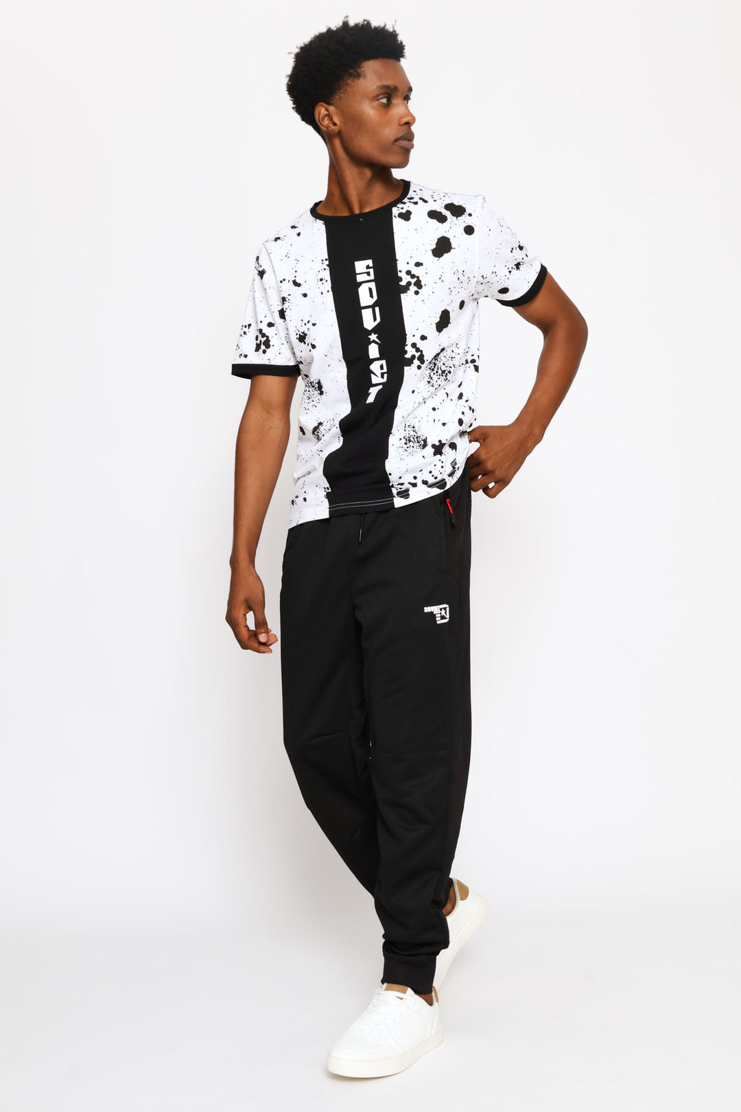 Skill Tee - White/Black