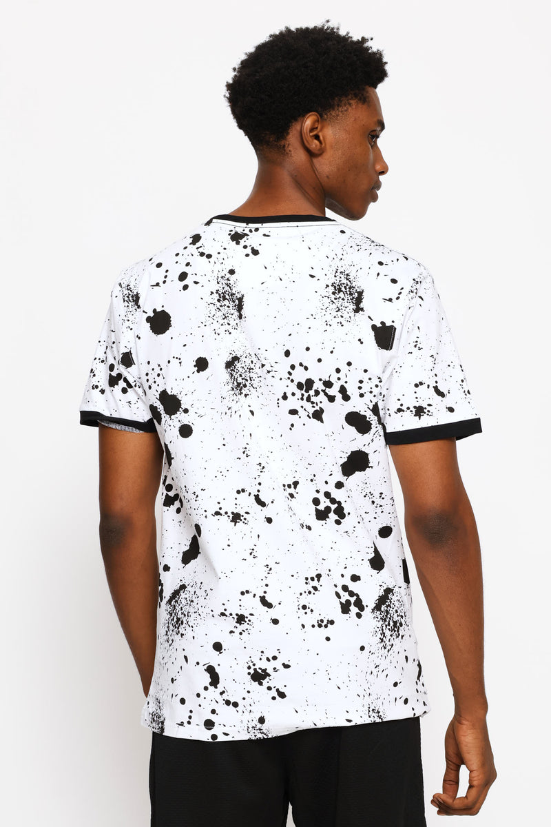 Skill Tee - White/Black