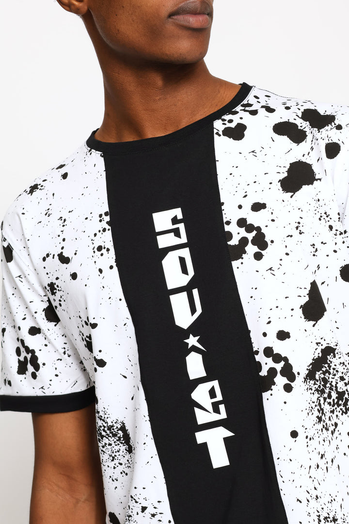 Skill Tee - White/Black