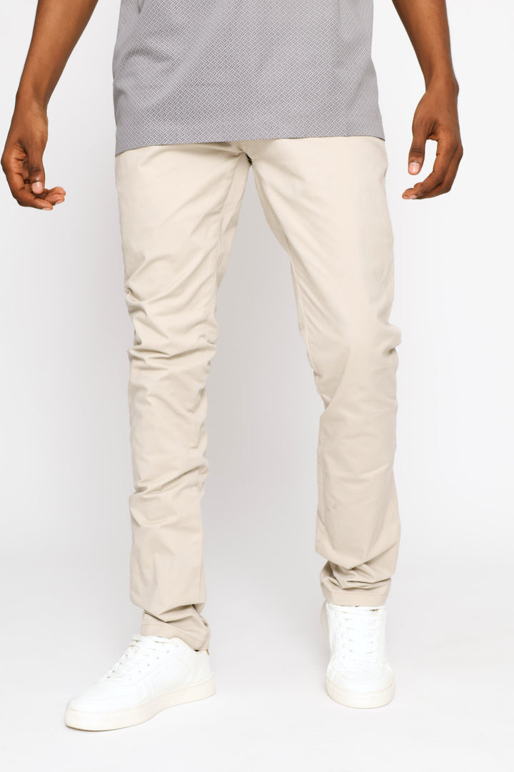 Maldini Slim Chino - Stone